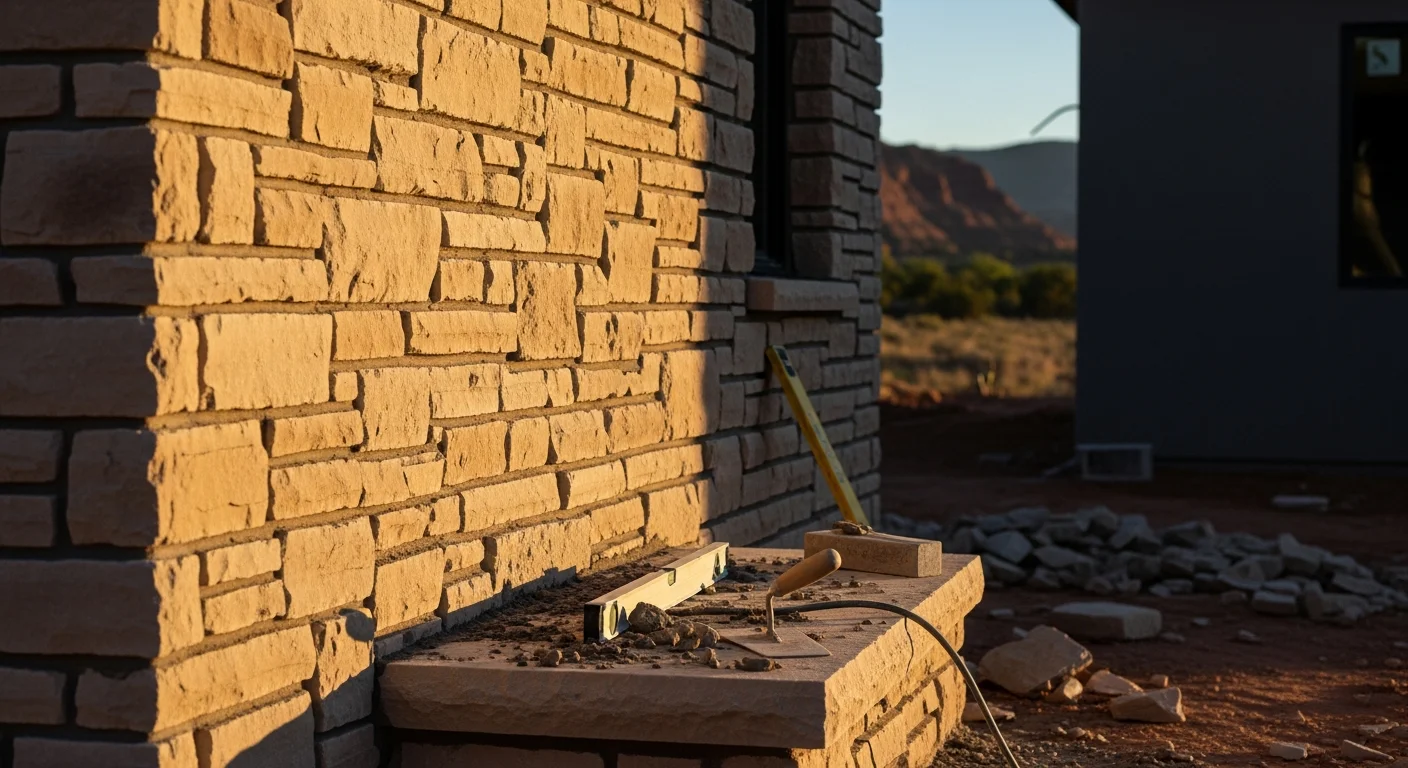Residential home remodeling and construction project in progress